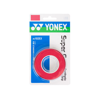 YONEX AC102EX 3 SUPER GRAP ROOD