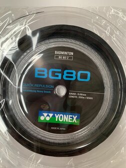 YONEX BG80 BLACK 200 METER