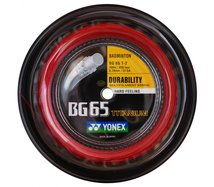 YONEX BG65 Titanium Rood 200 METER YONEX BG65 Titanium Rood 200 METER