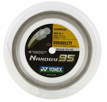 YONEX NANOGY 95 SILVER 200 METER YONEX NANOGY 95 SILVER 200 METER