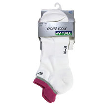 YONEX LOW CUT SOCK SS9036 WHITE/GREY/PINK