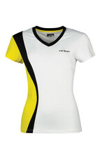 Carlton Woman Polo Function White Black Yellow