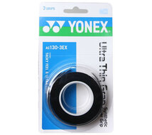 YONEX AC130EX 3PCS ULTRA THIN GRAP ZWART