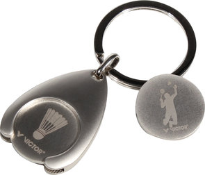 VICTOR Keychain with Trolley coin} VICTOR Keychain with Trolley coin